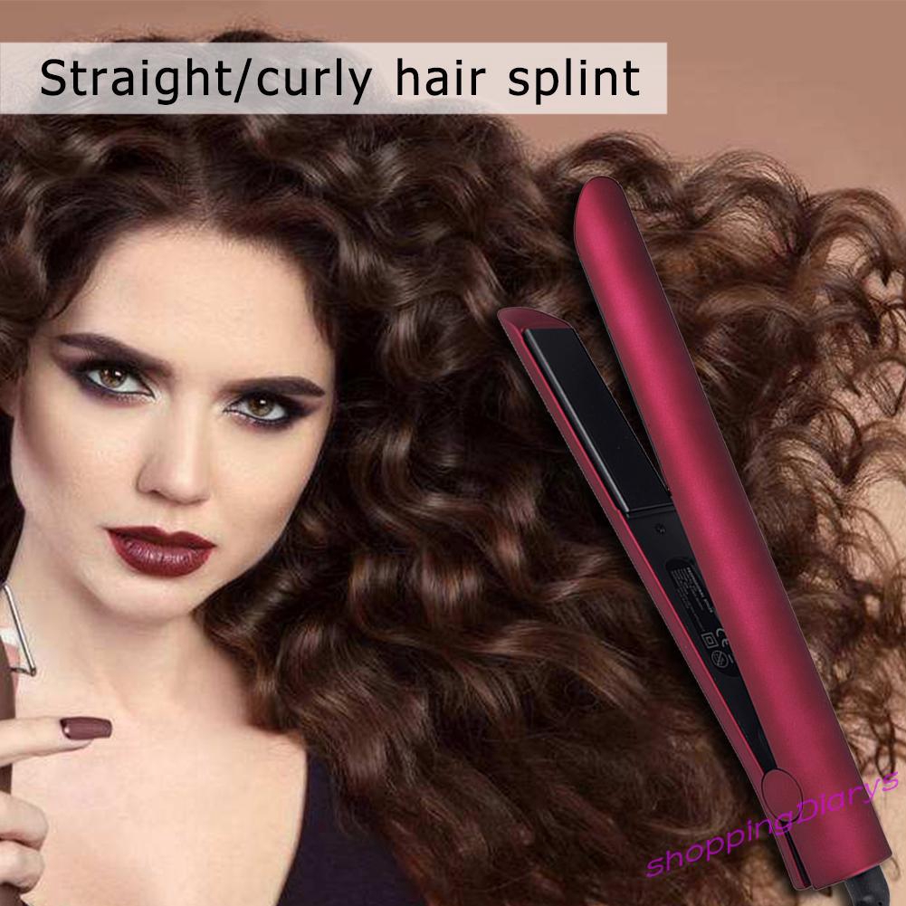 Hair Curling Perm Straightening Hair Straightener Flat Shopee