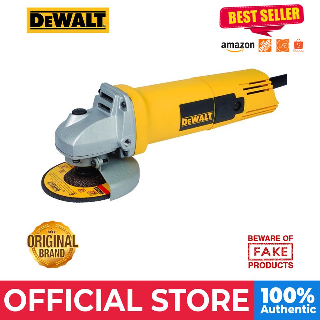 DeWalt 680W 100mm Small Angle Grinder (DW810B-B1) | Shopee Philippines