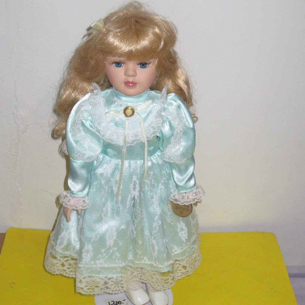 genuine fine bisque porcelain doll