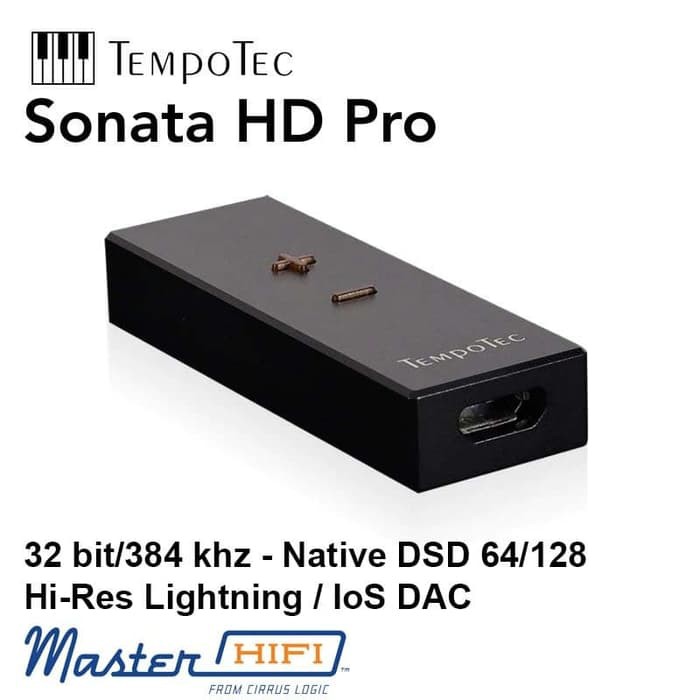 Tempotec SONATA HD Pro HiRes Lightning / IoS Audio dongle DAC | Shopee  Philippines