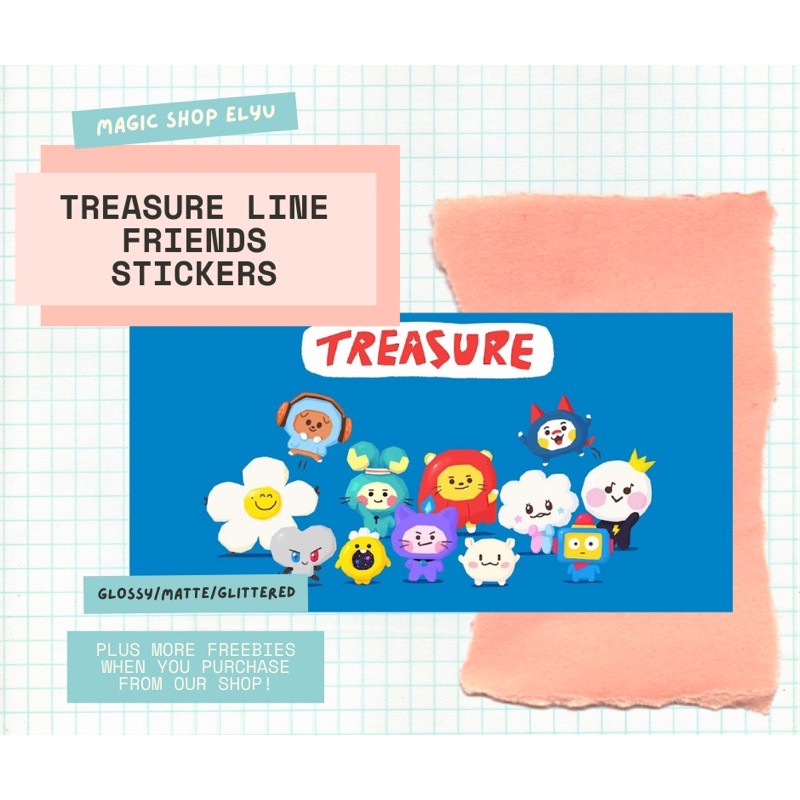 treasure line friends