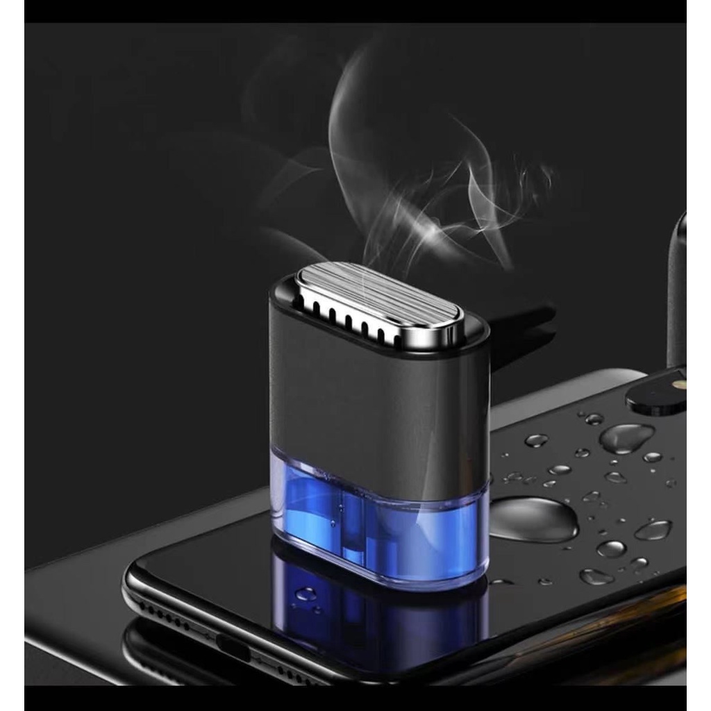 Auto Scent Luxury Metal Design with Free 3 10ml Fragrance Car air