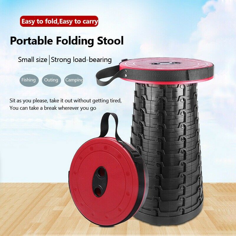 DK COD Outdoor Portable Chair Folding Camping Chair Traveling Picnic Space Saving Telescopic chair