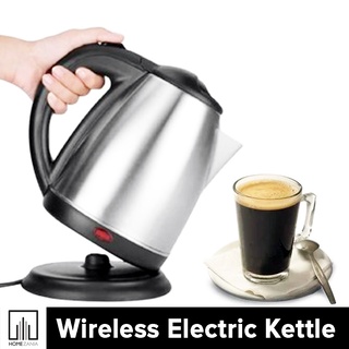 Home Zania Wireless Electric Kettle 1.8L Stainless Steel