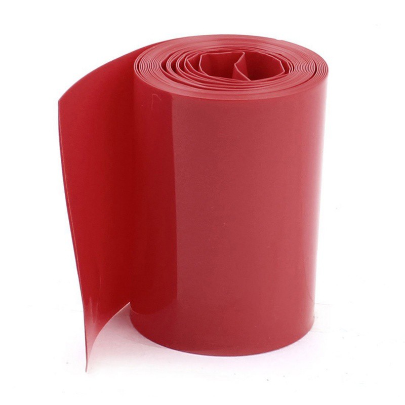 plastic wrap red