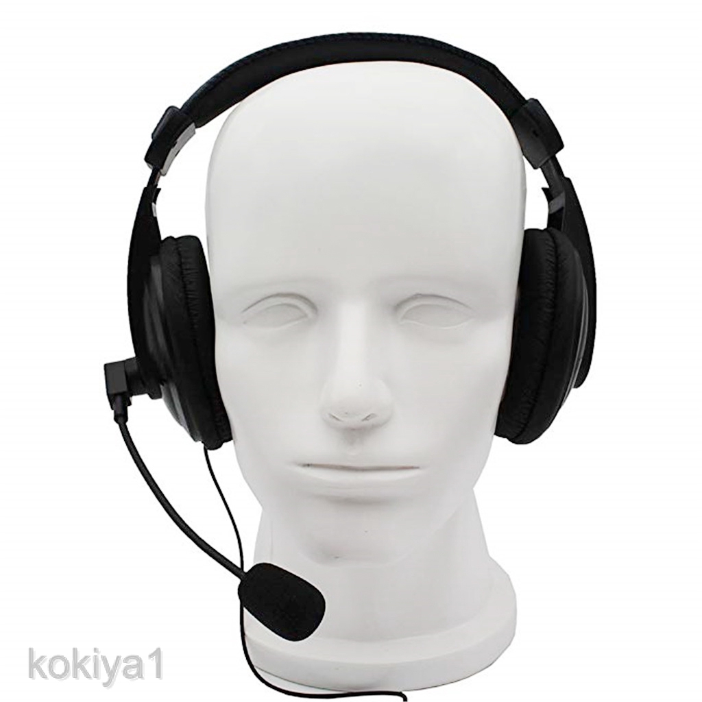 overhead headset with mic