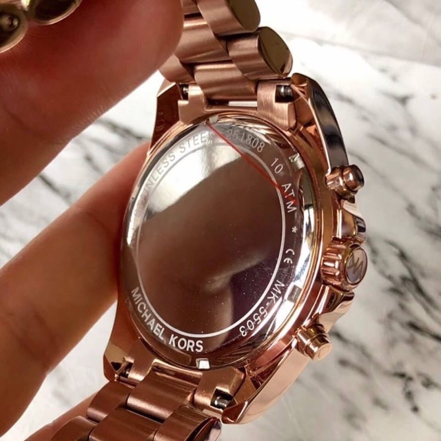 ORIGINAL michael kors watch MK5503 bradshaw chronograph | Shopee Philippines