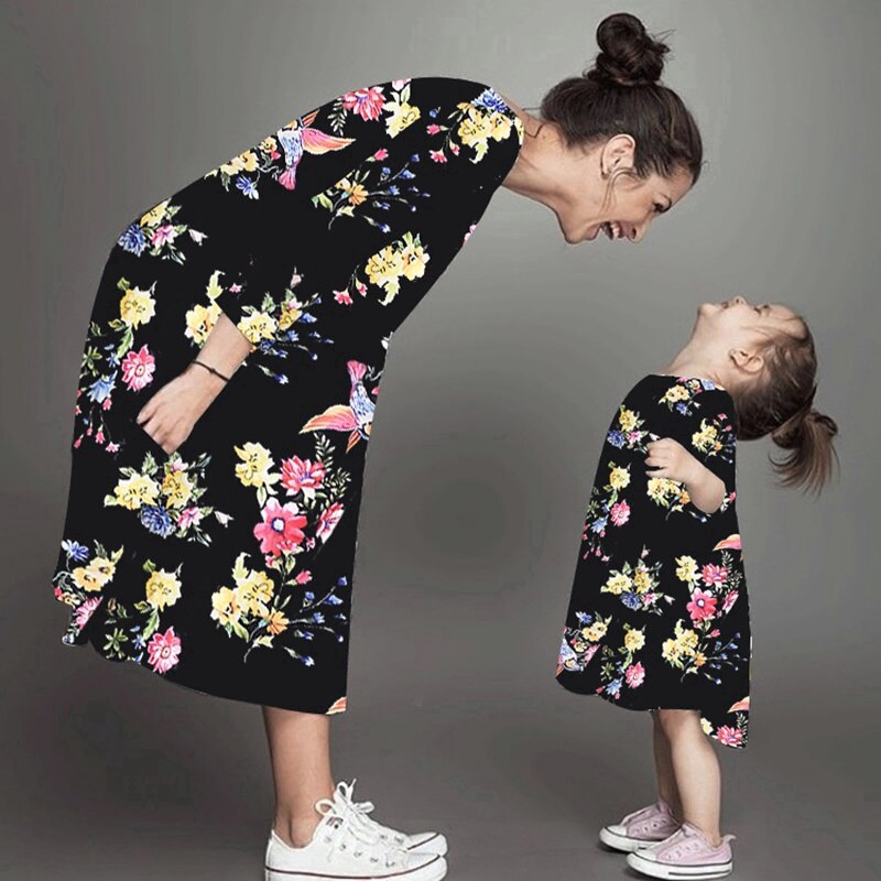 matching mum and baby daughter clothes