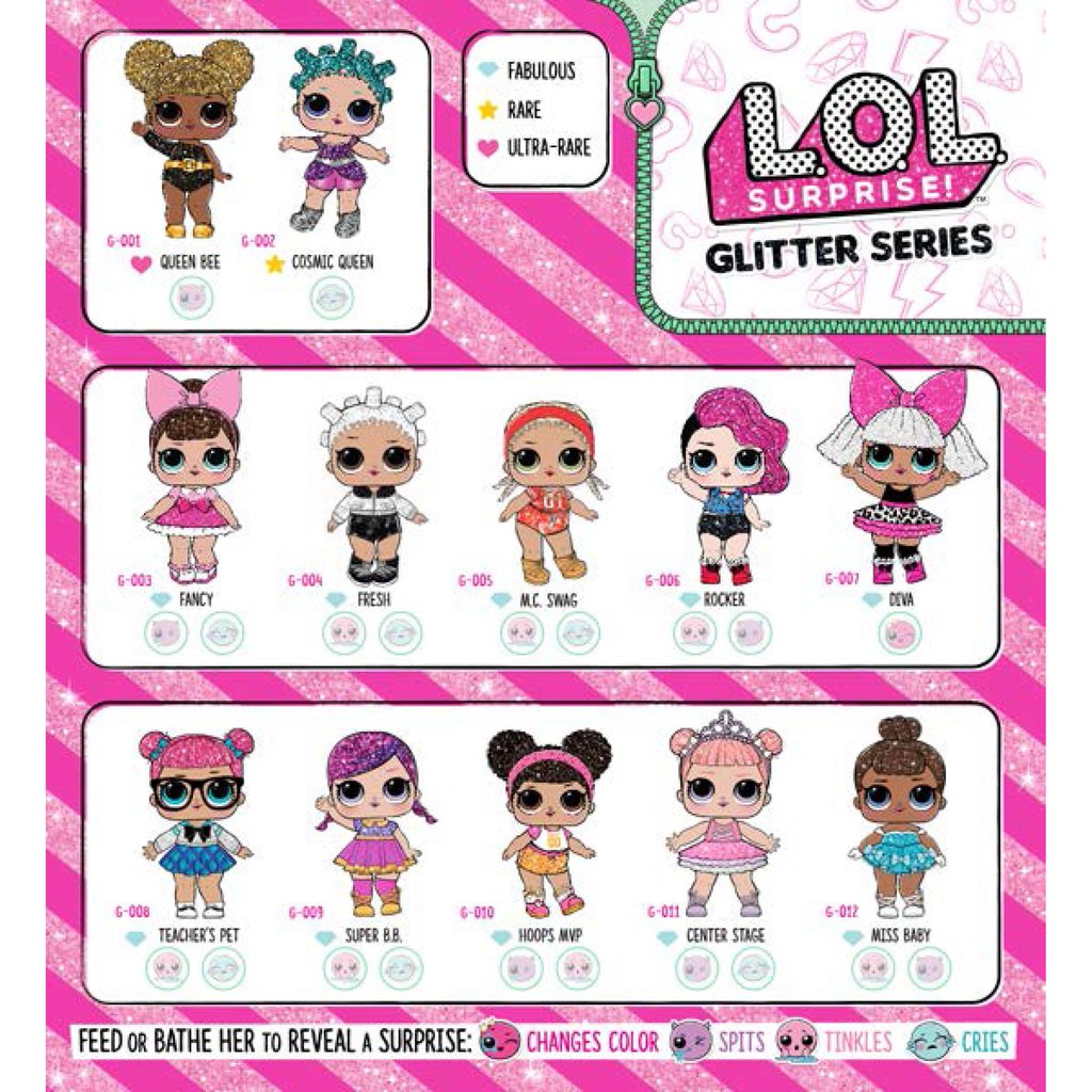 lol serie 1 glitter