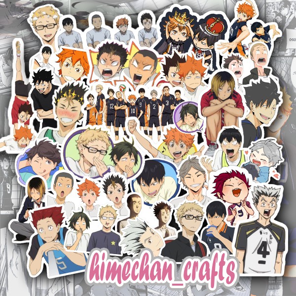 Anime Sticker』 Haikyuu!! Laminated Anime Waterproof Stickers | Shopee  Philippines