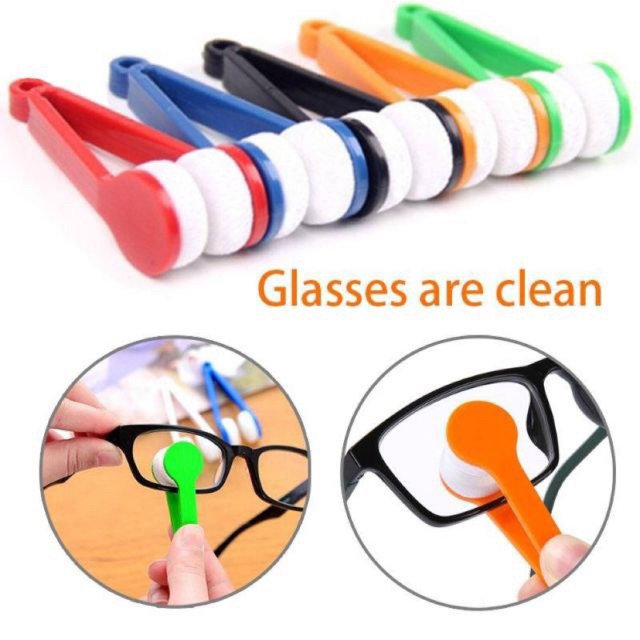Glasses Eyeglass Microfiber Cleaner Glasses Eyeglass Spectacles Cleaner