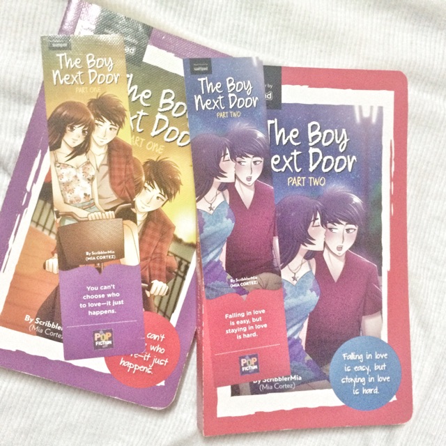 Wattpad Book The Boy Next Door Book 1 And 2