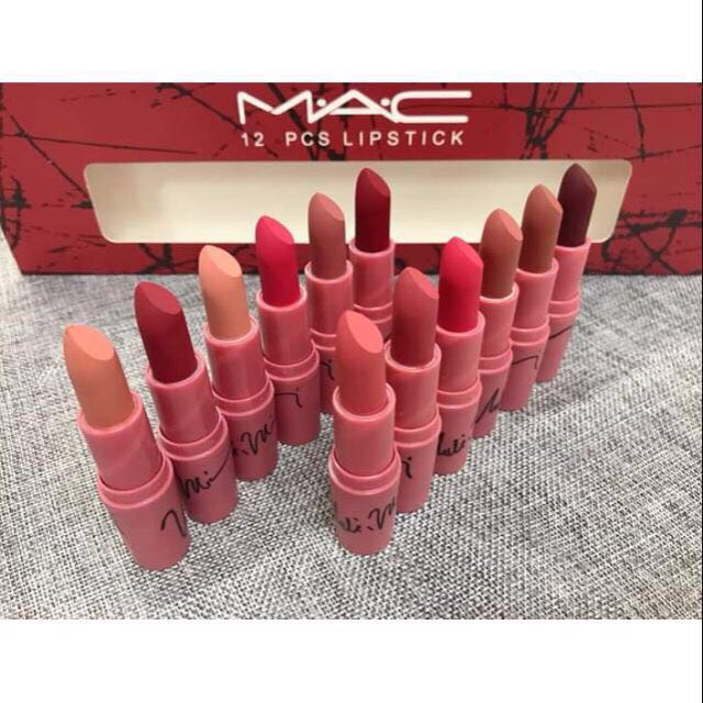 mac matte lipstick set