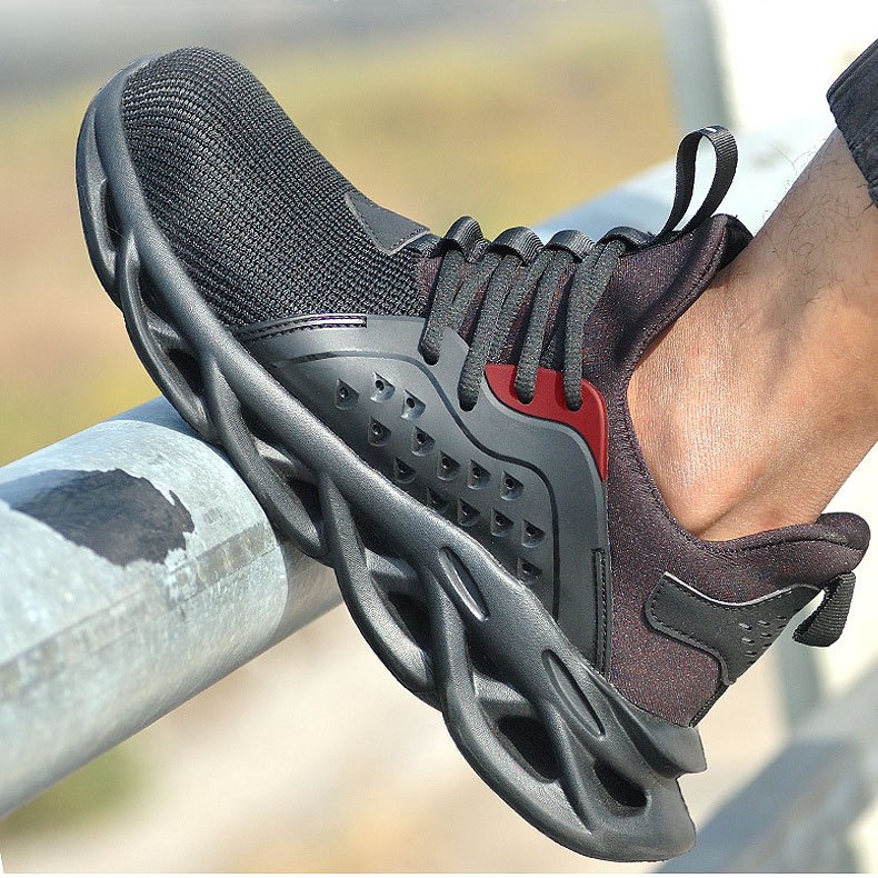 lightweight breathable safety trainers