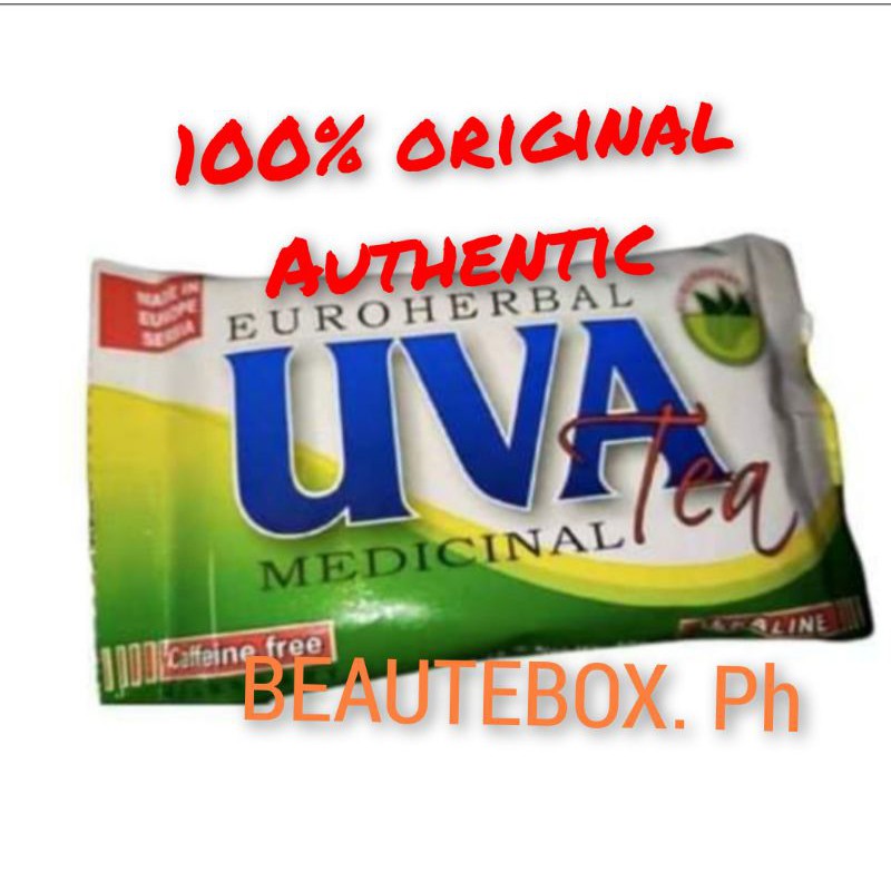 Original UVA Tea / Euroherbal UVA Medicinal Tea Shopee Philippines