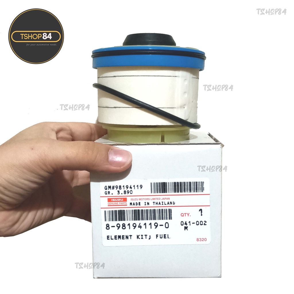 Fuel Filter for Isuzu DMAx/Mux 8981941190 LOWER Shopee Philippines