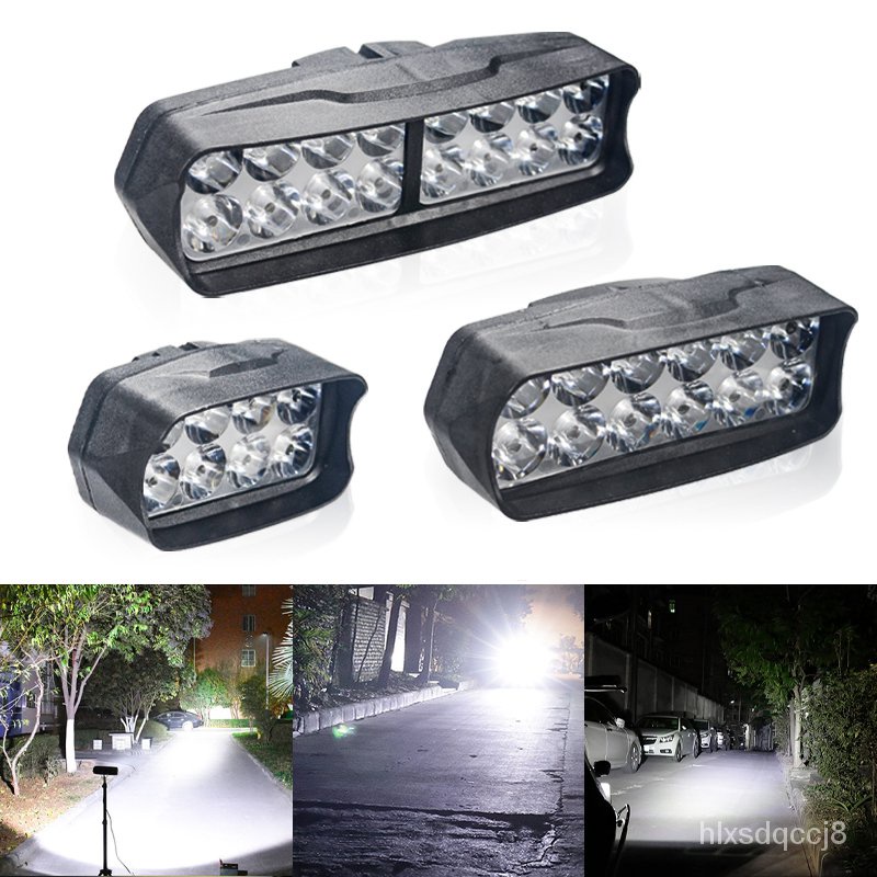 8/12/16LED 12V Car Light Assembly Motorcycle LED Headlight 6000K6500K