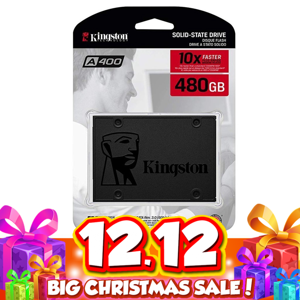 Kingston A400 2.5" 480GB SATA 3 Internal SSD Solid State Drive SA400S37