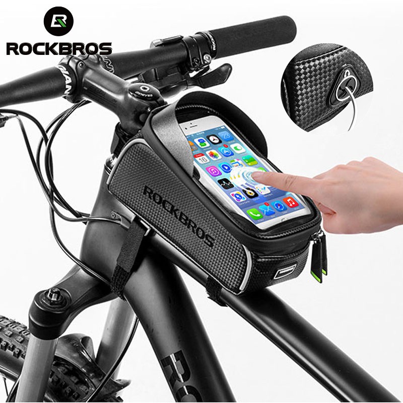 rockbros bike front frame bag