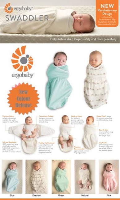 baby swaddle ergobaby