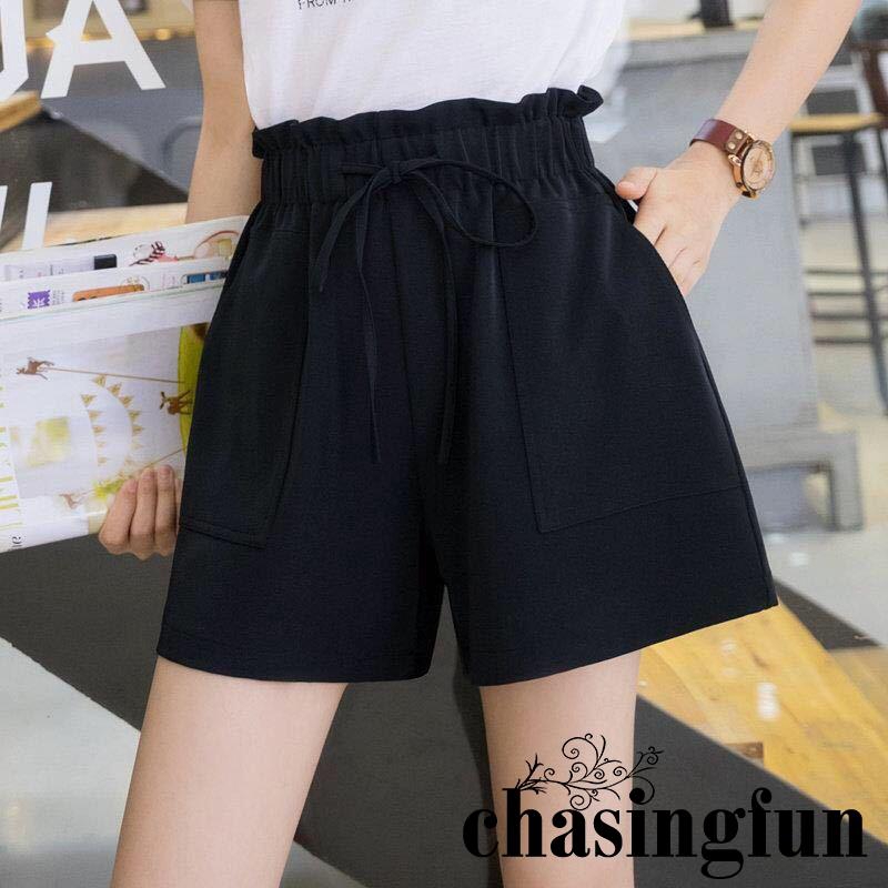 bag waist shorts