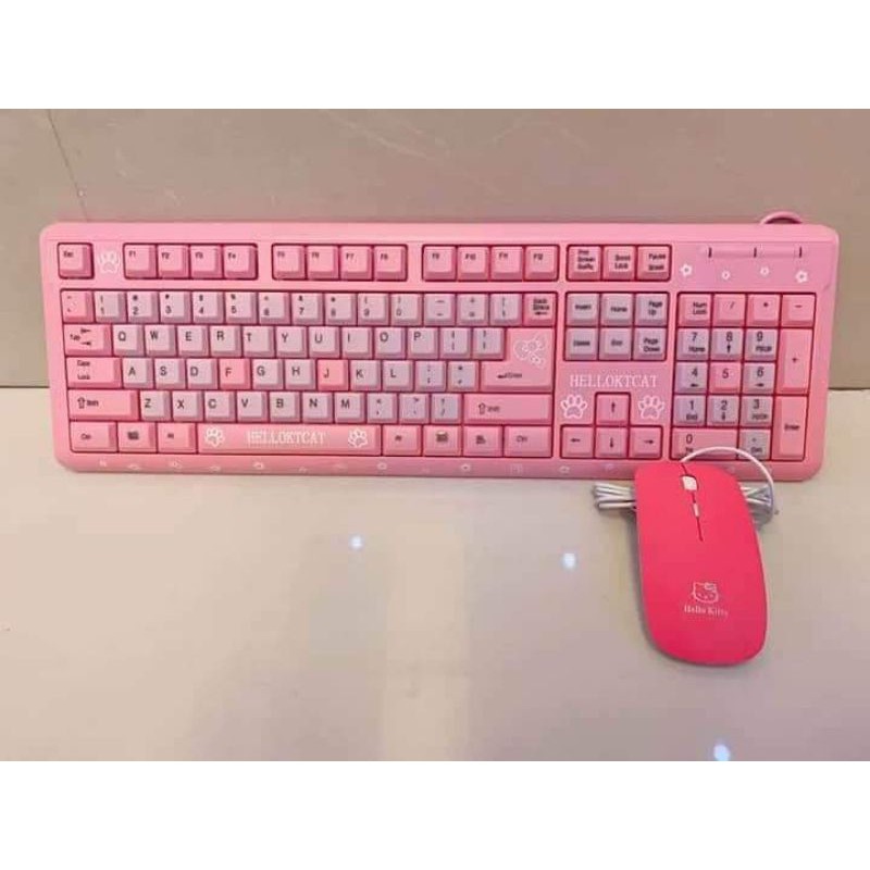hello kitty keyboard set Shopee Philippines