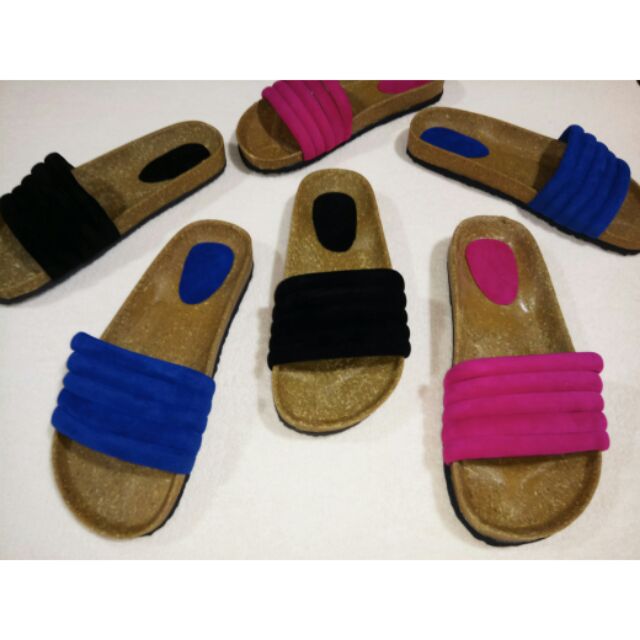 Birkenstock inspired Liliw Sandals  Plain Strap Shopee 