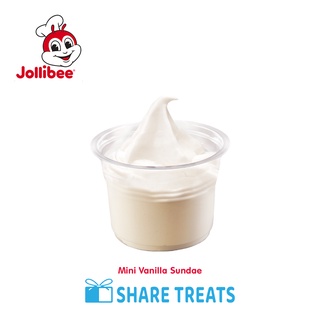 Jollibee Mini Vanilla Sundae (SMS eVoucher)
