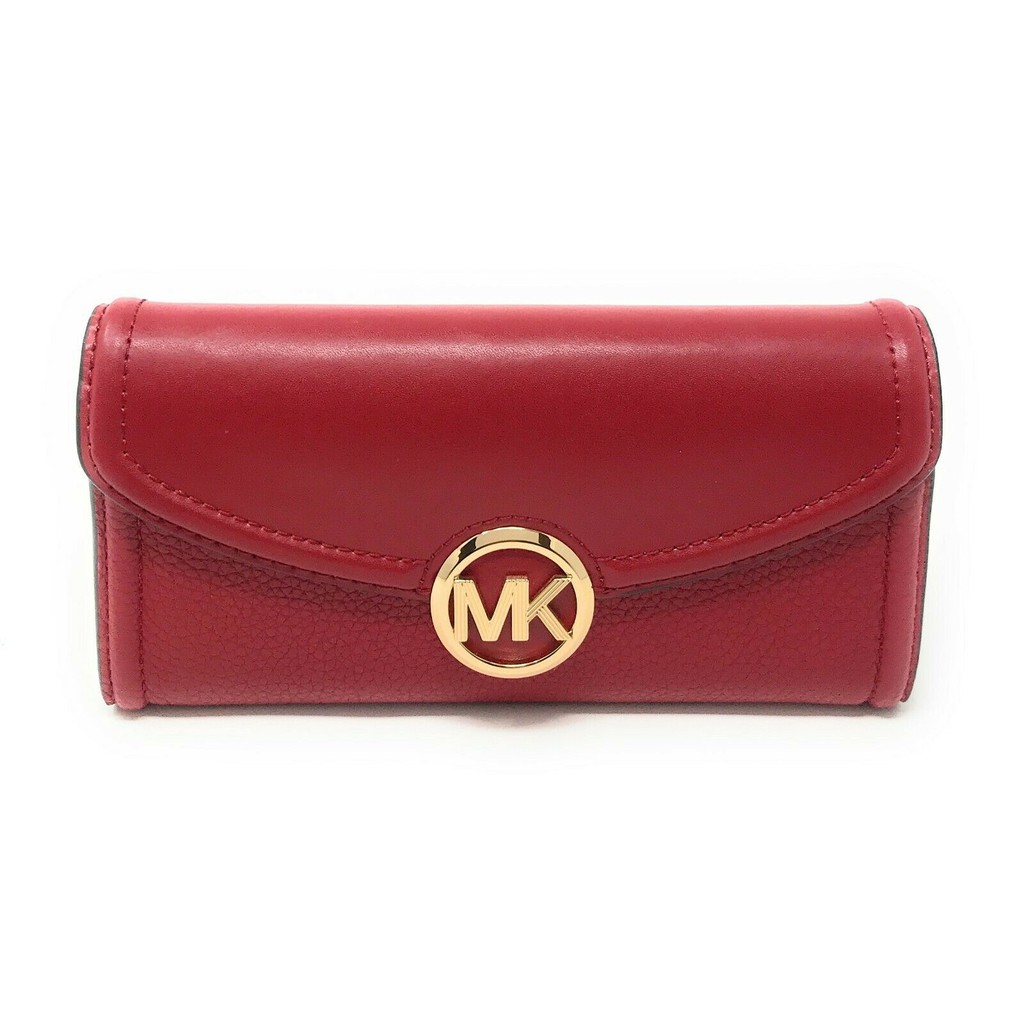 michael kors fulton purse red