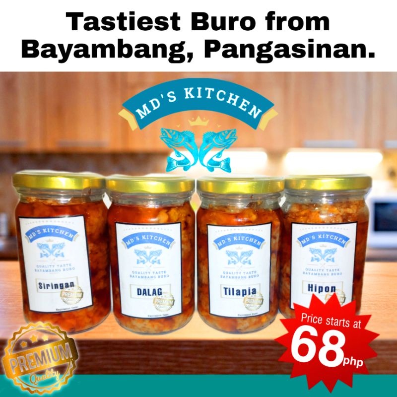 Buro ( Burong Isda) by MD's Kitchen from Bayambang Shopee Philippines