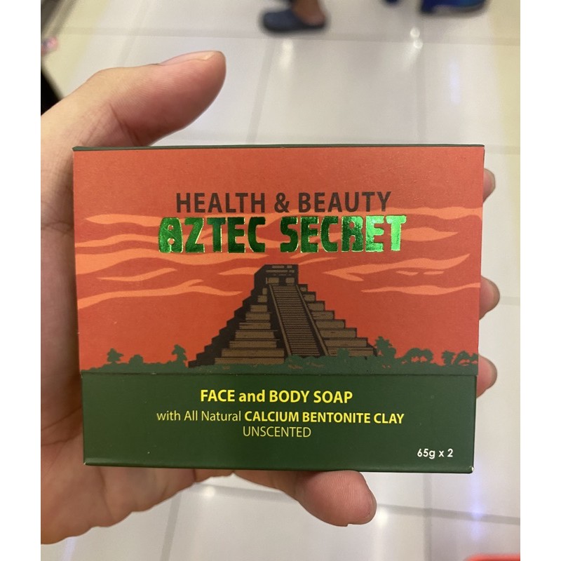 AZTEC Secret Face and Body Soap 65G Shopee Philippines