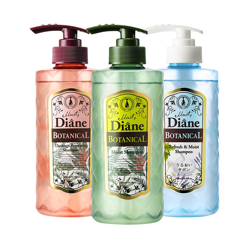 Moist Diane Extra Vital / Fresh & Hydrate / Smooth and Straight Shampoo 480ml Shopee Philippines