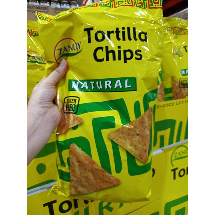 Zanuy Tortilla Chips Natural 454g Shopee Philippines
