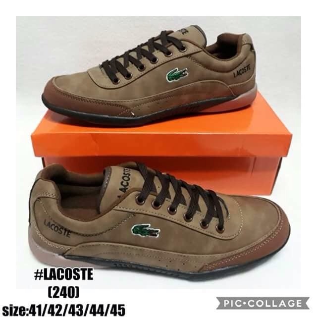 latest lacoste shoes for men