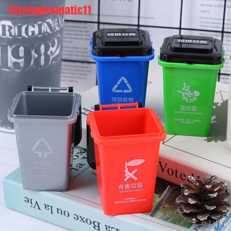 Melody Jane Dollhouse Dustbin Trash Can – Miniature 1:12 Scale Accessory For Garage, Shop, Or Garden