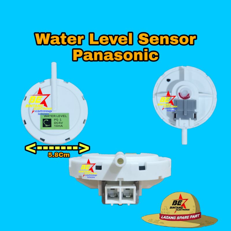 MESIN Water LEVEL Washing Machine PANASONIC WATER SENSOR KPS 59 C SANYO