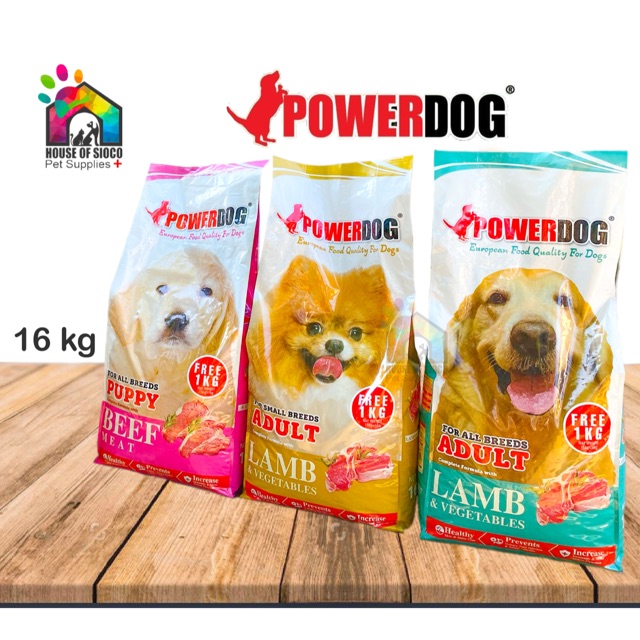 Powerdog 16kg Puppy & Adult Dog Dry Food Shopee Philippines