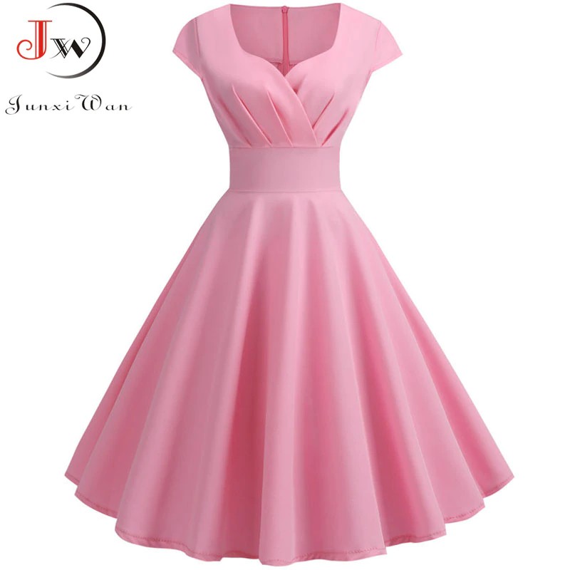 womens pink summer dress