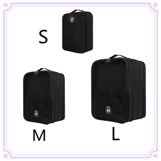 FSF Shoe Bag Three Layers Shoe OrganizerUpgraded Travel Portable Shoe Organizer