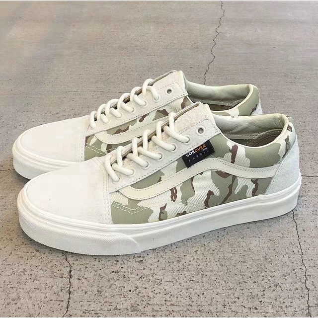 vans camo shoes
