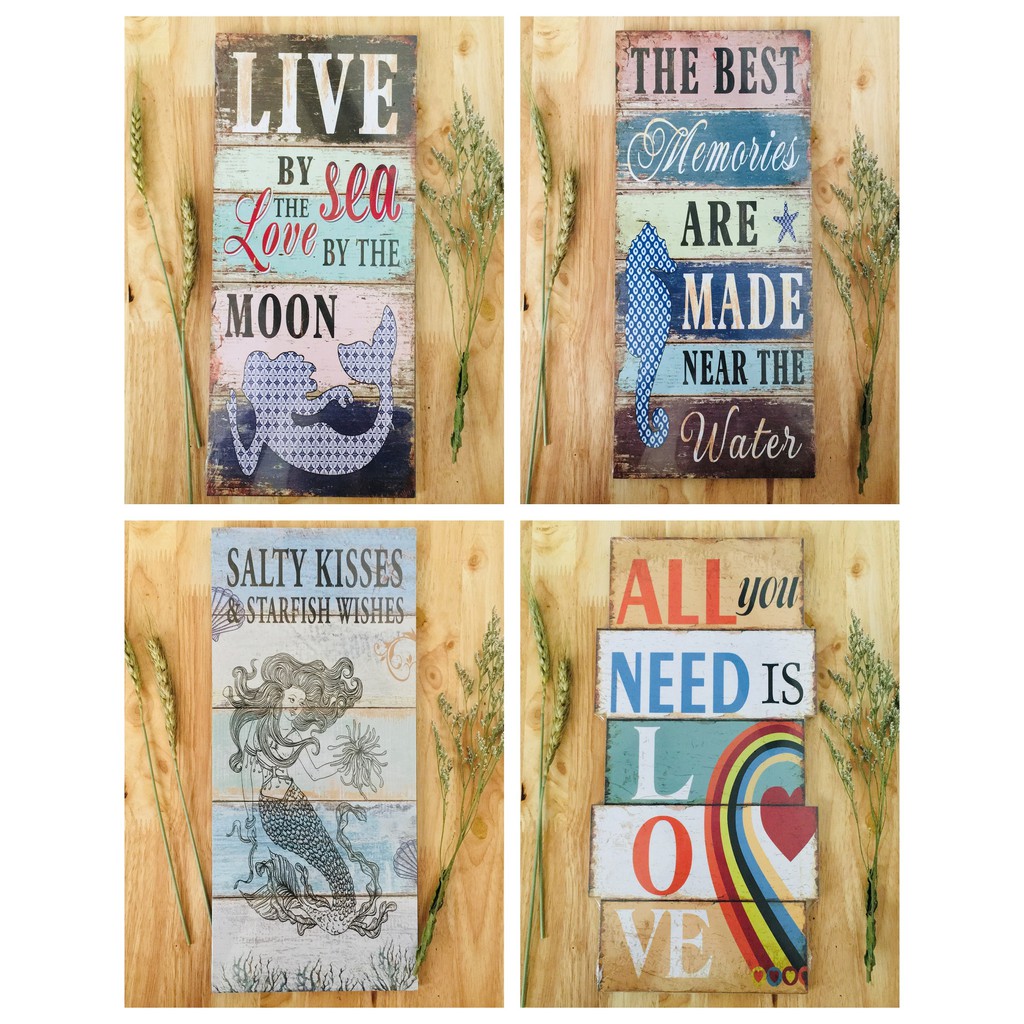 Wood Wall Hanging Decor Verse Quotes Sayings Vintage Modern Style 1 Shopee Philippines