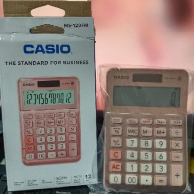 Brand New Casio Calculator Ms1 Fm Shopee Philippines