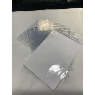 Clear Plastic Jacket for A4 Size Paper Set of 10 pcs.