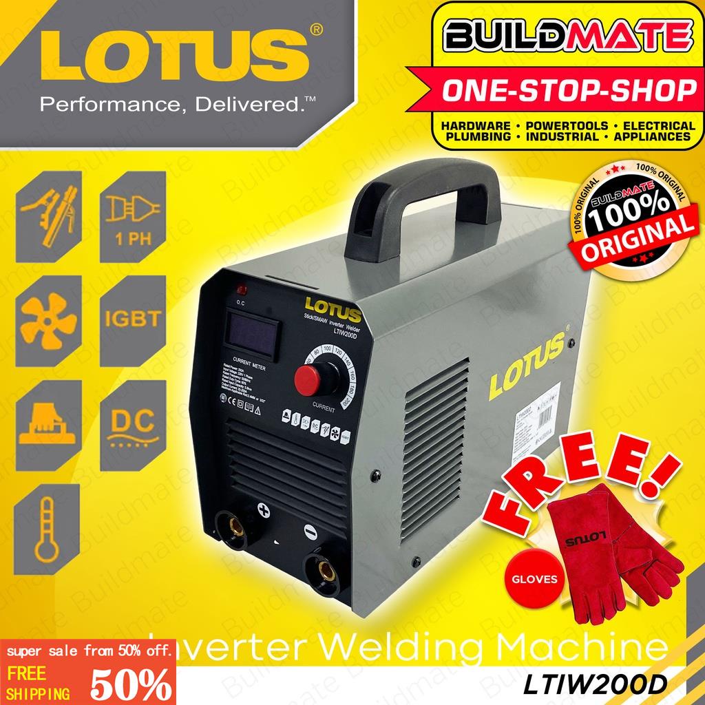 LOTUS INDUSTRIAL HEAVY DUTY Arc Inverter Welding Machine 200A LTIW200D
