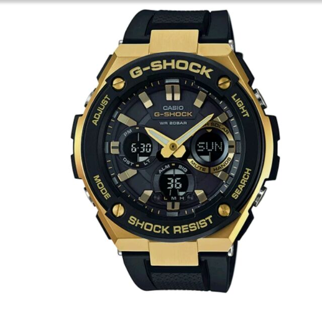 gshock gold steel