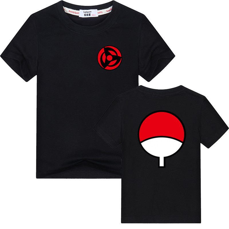 Hot Anime T Shirt Naruto Short Sleeve Tees For Kids Boys | Shopee ...