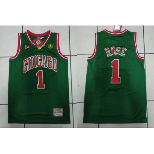 chicago bulls green jersey for sale