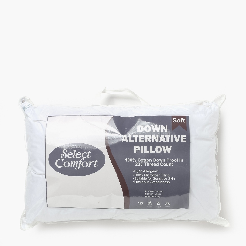 Select Comfort Down Alternative Pillow 