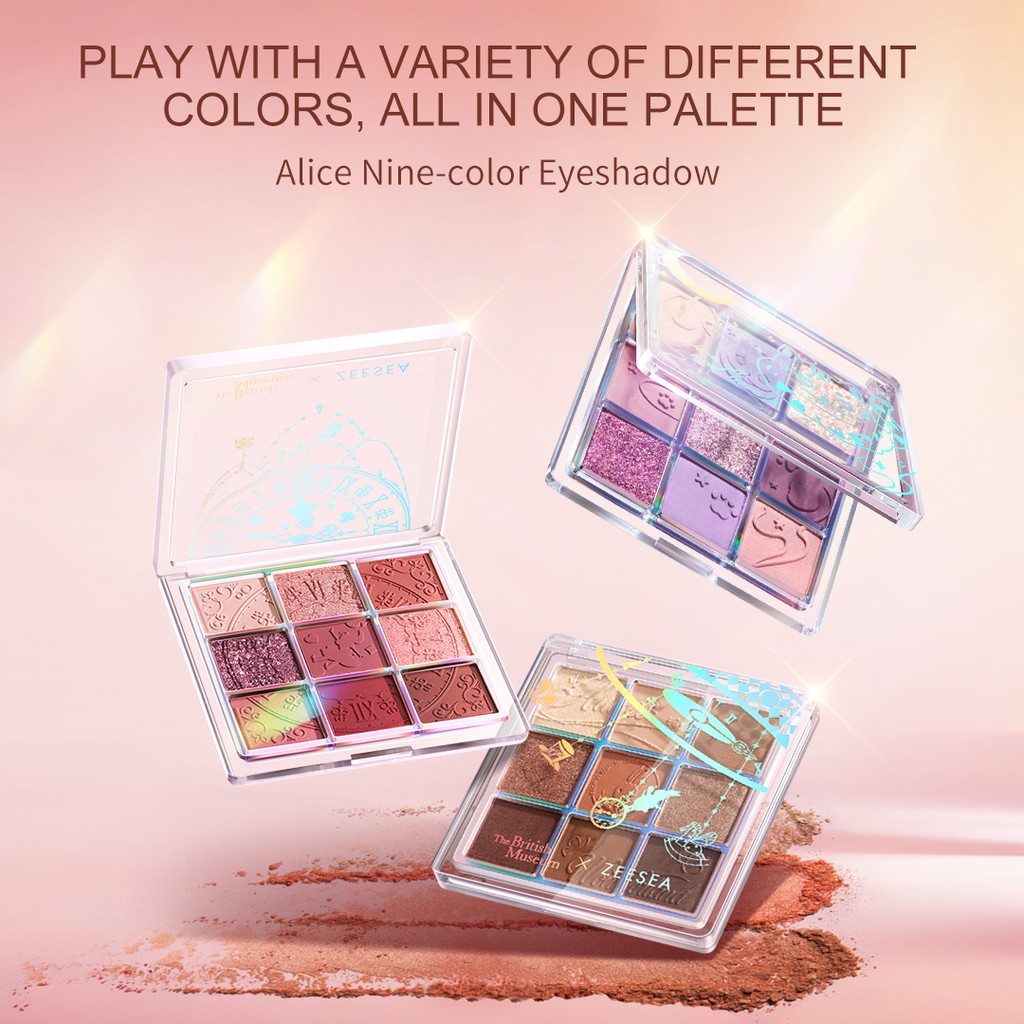 zeesea alice kingdom of fantasy eyeshadow palette