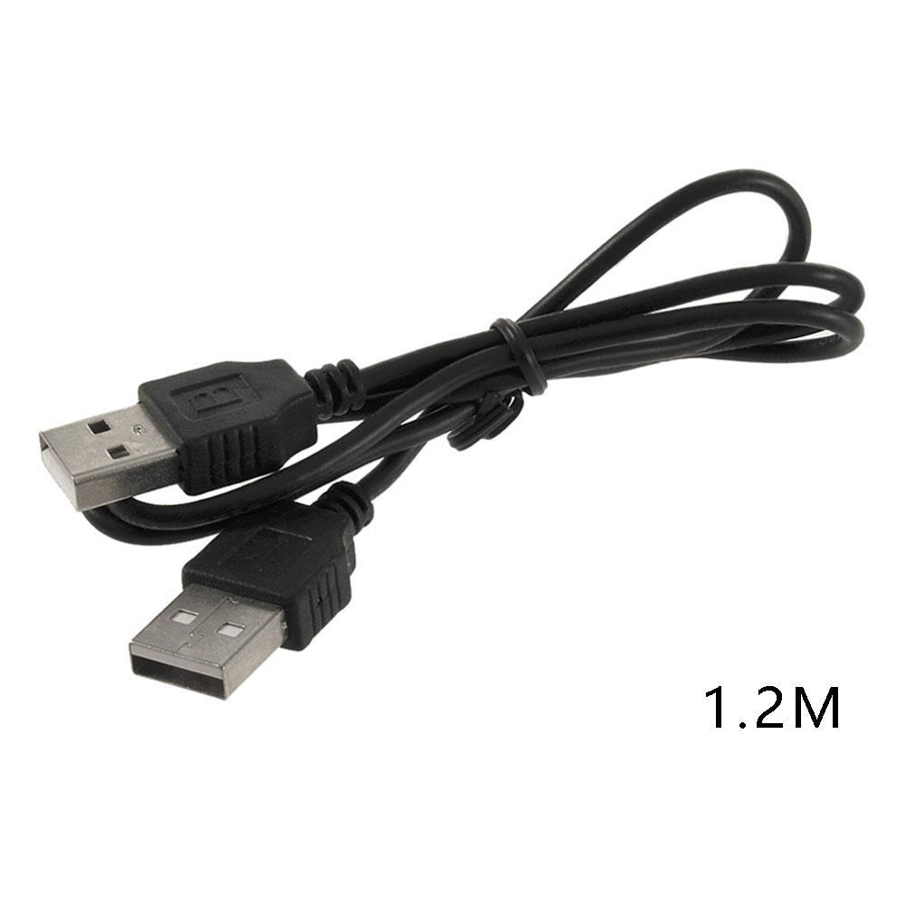 double male usb cable